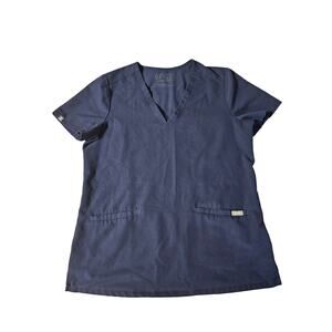 Figs Women's Navy Blue Top